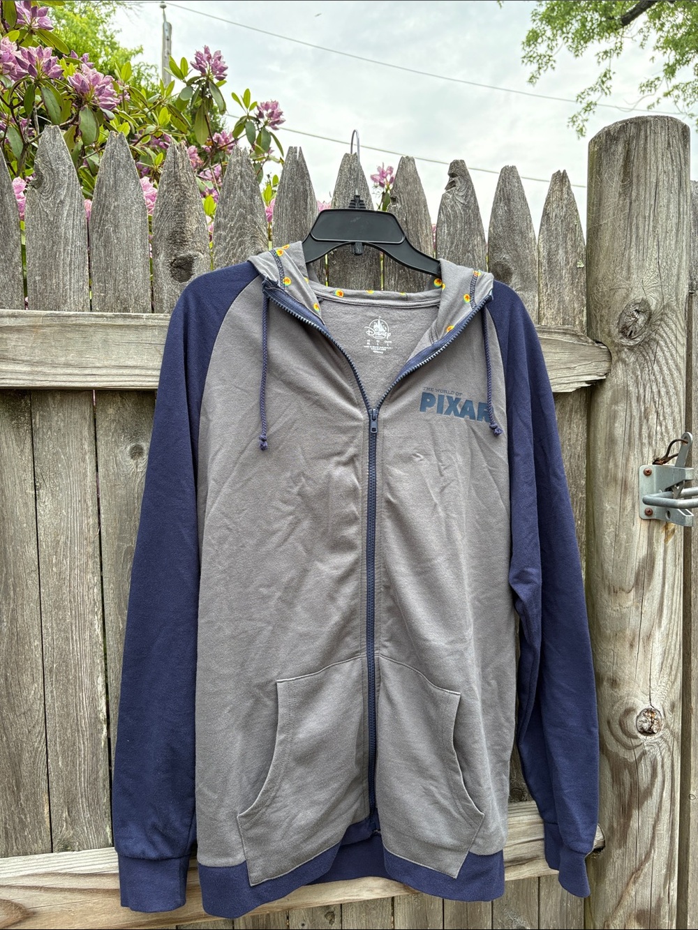 Disney medium World of Pixar cotton blend hoodie!!